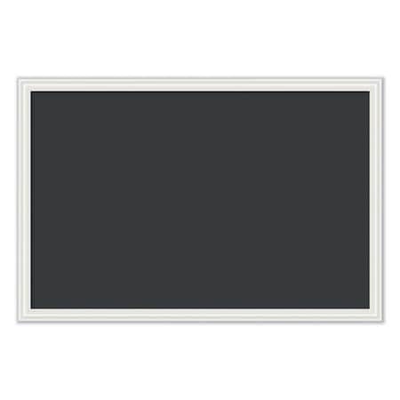 Pen2Paper UBR 30 x 20 in. Magnetic Chalk Board with Decor Frame, Black & White PE2659726
